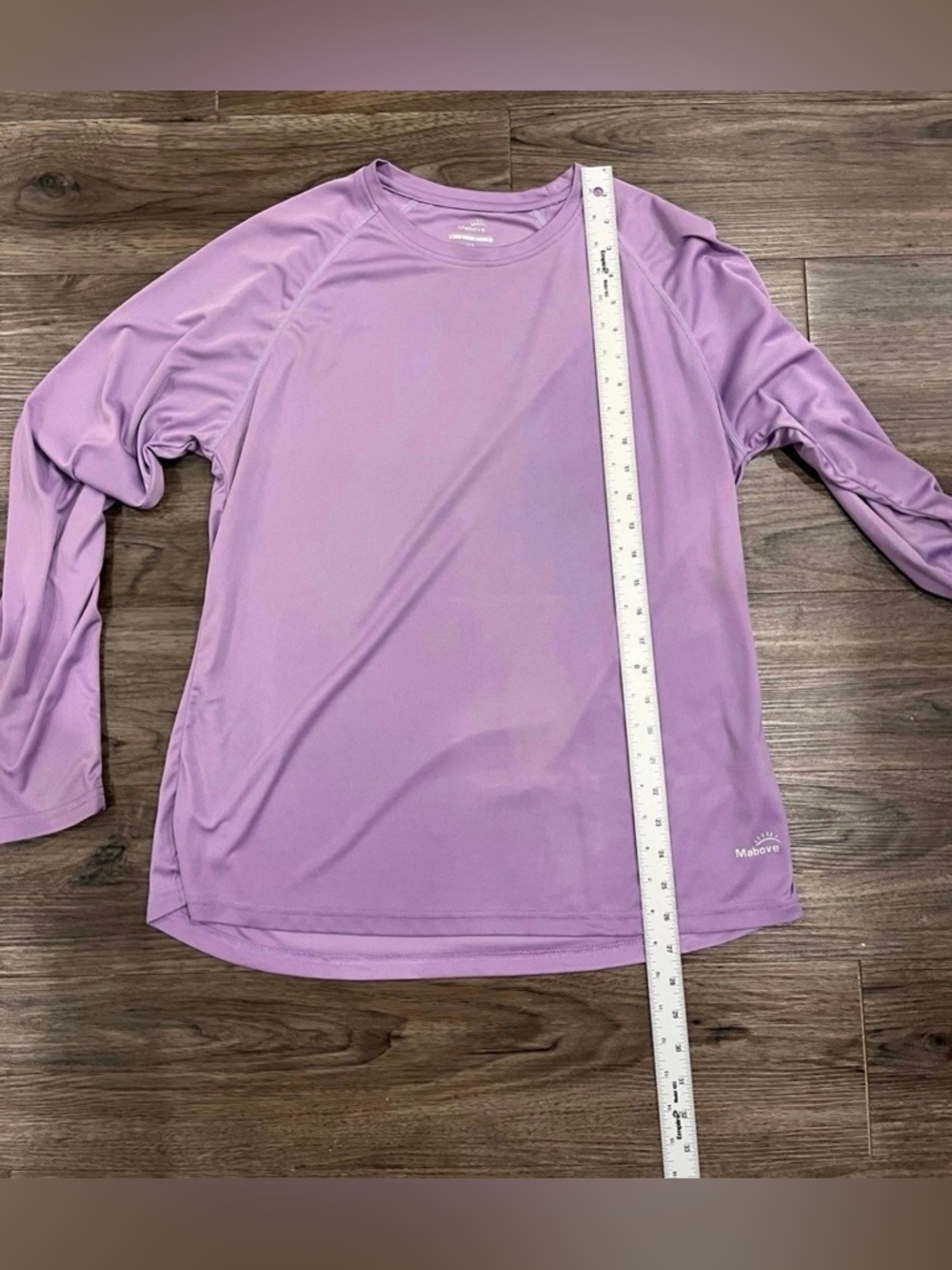 Women's UPF 50+ Long Sleeve Performance Shirt- Lavender - Picture 5 of 5